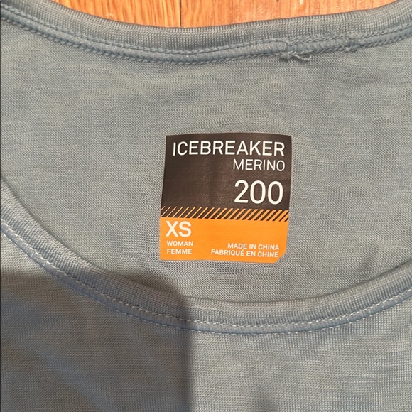 Icebreaker Merino Blue Top - Picture 2 of 3